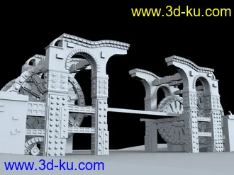 3D打印模型桥的图片