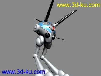 3D打印模型太空堡垒——天顶星普通士兵战机的图片