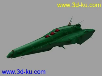 3D打印模型太空堡垒——天顶星驱逐舰的图片