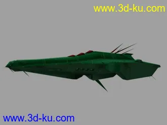 3D打印模型太空堡垒——天顶星驱逐舰的图片
