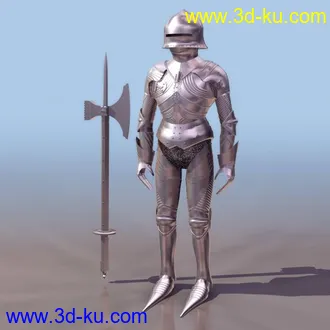 3D打印模型骑士铠甲的图片