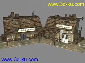 3D打印模型Weapon Shop (Max + OBJ)的图片