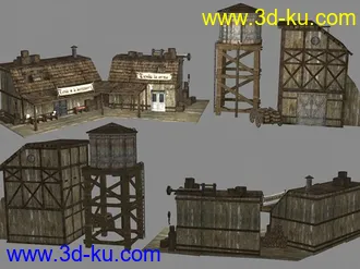 3D打印模型Weapon Shop (Max + OBJ)的图片