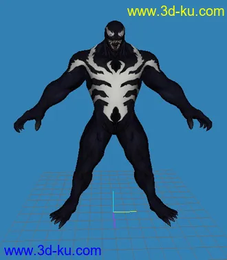 3D打印模型暗黑 蜘蛛侠 Dark Spider-Man的图片