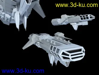3D打印模型太空飞船！原创的哦！的图片