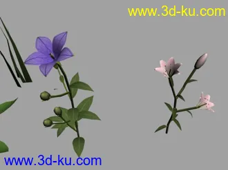 3D打印模型花花草草（低模）的图片