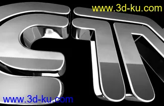 3D打印模型金属给力质感的图片
