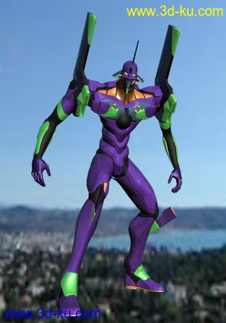 3D打印模型EVA初号机的图片