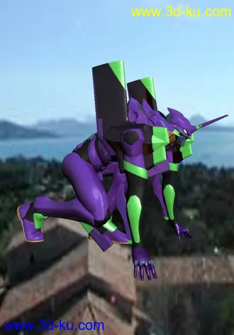 3D打印模型EVA初号机的图片