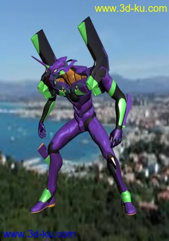 3D打印模型EVA初号机的图片