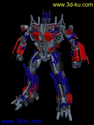 游戏里的擎天柱模型的图片