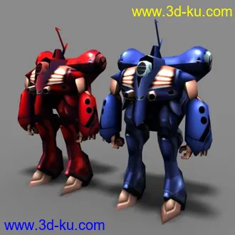 3D打印模型太空堡垒——天顶星强力装甲战斗壳的图片