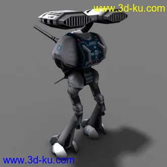 3D打印模型太空堡垒——天顶星轻型导弹战斗壳的图片