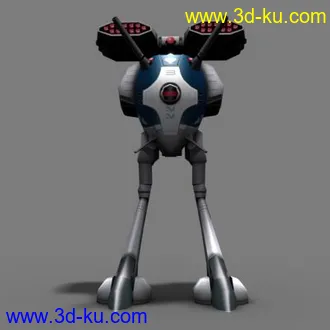 3D打印模型太空堡垒——天顶星轻型导弹战斗壳的图片