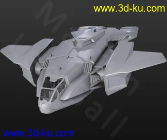 3D打印模型（HALO3 Pelican）光晕鹈鹕运输机的图片