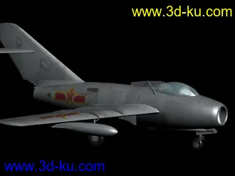3D打印模型解放军空军系 歼5  单+双（低）的图片