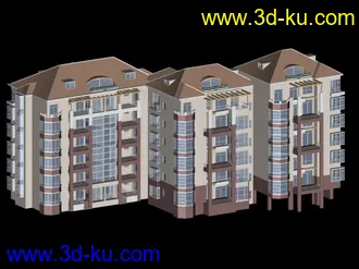 3D打印模型坡顶宅的图片