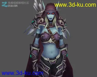 3D打印模型希尔瓦娜斯的图片