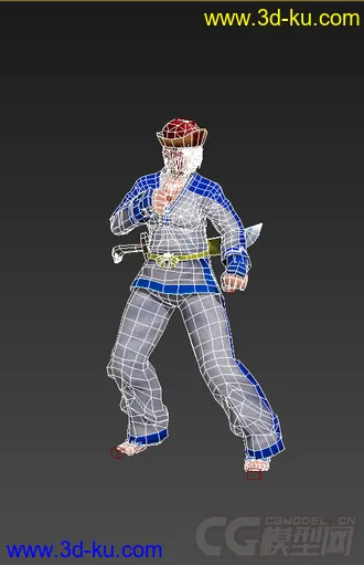 KOF 3D版角色模型的图片