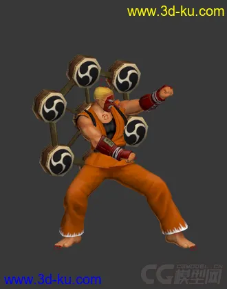 KOF 3D版角色模型的图片