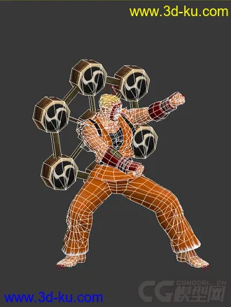 KOF 3D版角色模型的图片