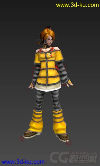 KOF 3D版角色模型的图片