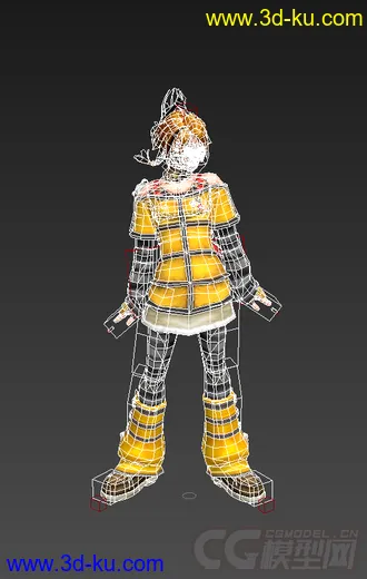 KOF 3D版角色模型的图片