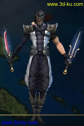 3D打印模型《战国Basara》风魔小太郎的图片