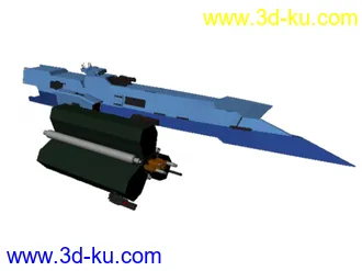 3D打印模型新年放模——两艘宇宙运输舰“老虎”和“维吉尼亚”级【高达OO】的图片
