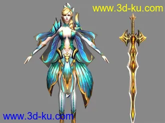 3D打印模型完美世界——灵族使者的图片