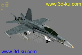 3D打印模型F-18的图片