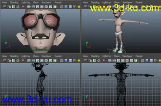 CGMentor 动画角色模型包的图片