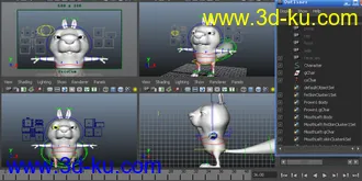 CGMentor 动画角色模型包的图片