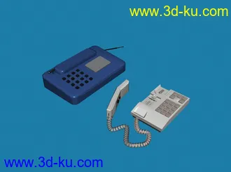 2个电话模型的图片