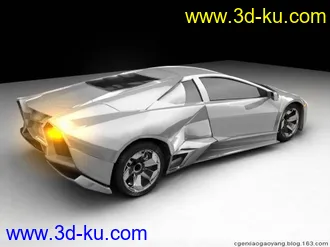 3D打印模型自制蓝博基尼的图片
