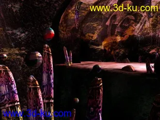 3D打印模型埃及小洞的图片