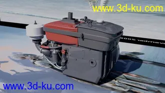 3D打印模型拖拉机头精模一个！~！！！！！！！！！！！！！！的图片
