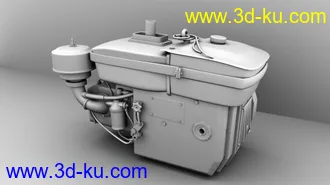 3D打印模型拖拉机头精模一个！~！！！！！！！！！！！！！！的图片