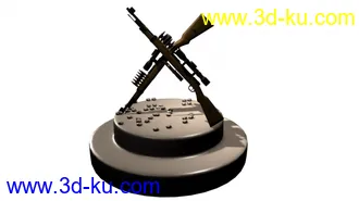3D打印模型二战的一把狙击枪。！！！！！！！！！！！！的图片