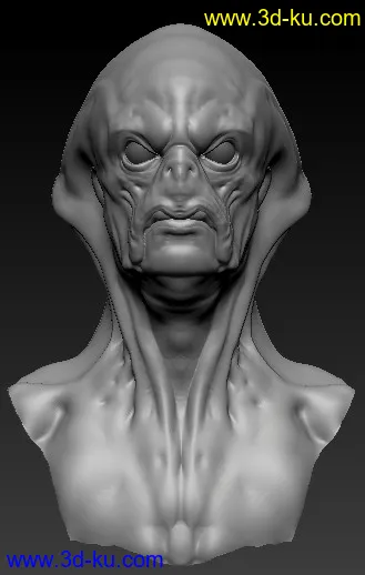 3D打印模型鱼人怪物fishguy的图片