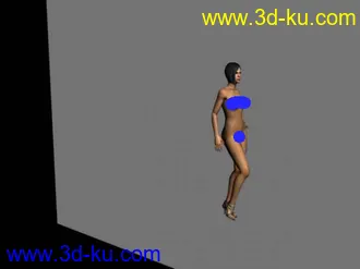 3D打印模型丧尸围城2  姐妹花 （骚MM）的图片