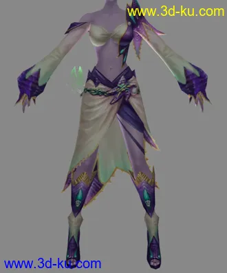 3D打印模型完美世界——曼妙套装的图片