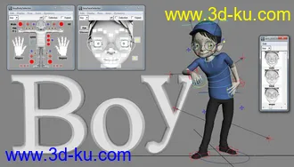3D打印模型boy的图片