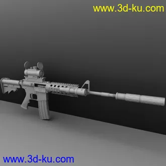3D打印模型M4A1  一个,送给喜欢M4的朋友的图片