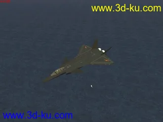 3D打印模型歼20 简模（3ds格式）的图片