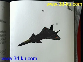 3D打印模型歼20 简模（3ds格式）的图片