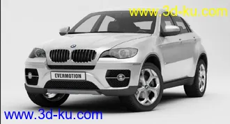3D打印模型宝马x6的图片