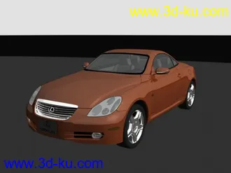 3D打印模型lexus sc430的图片