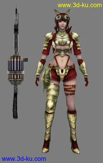 3D打印模型SUN弓箭手MM1的图片