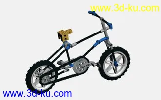 拼装玩具自行车模型的图片